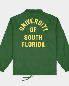 USF Bulls Vintage Golden Brahman Coaches Jacket