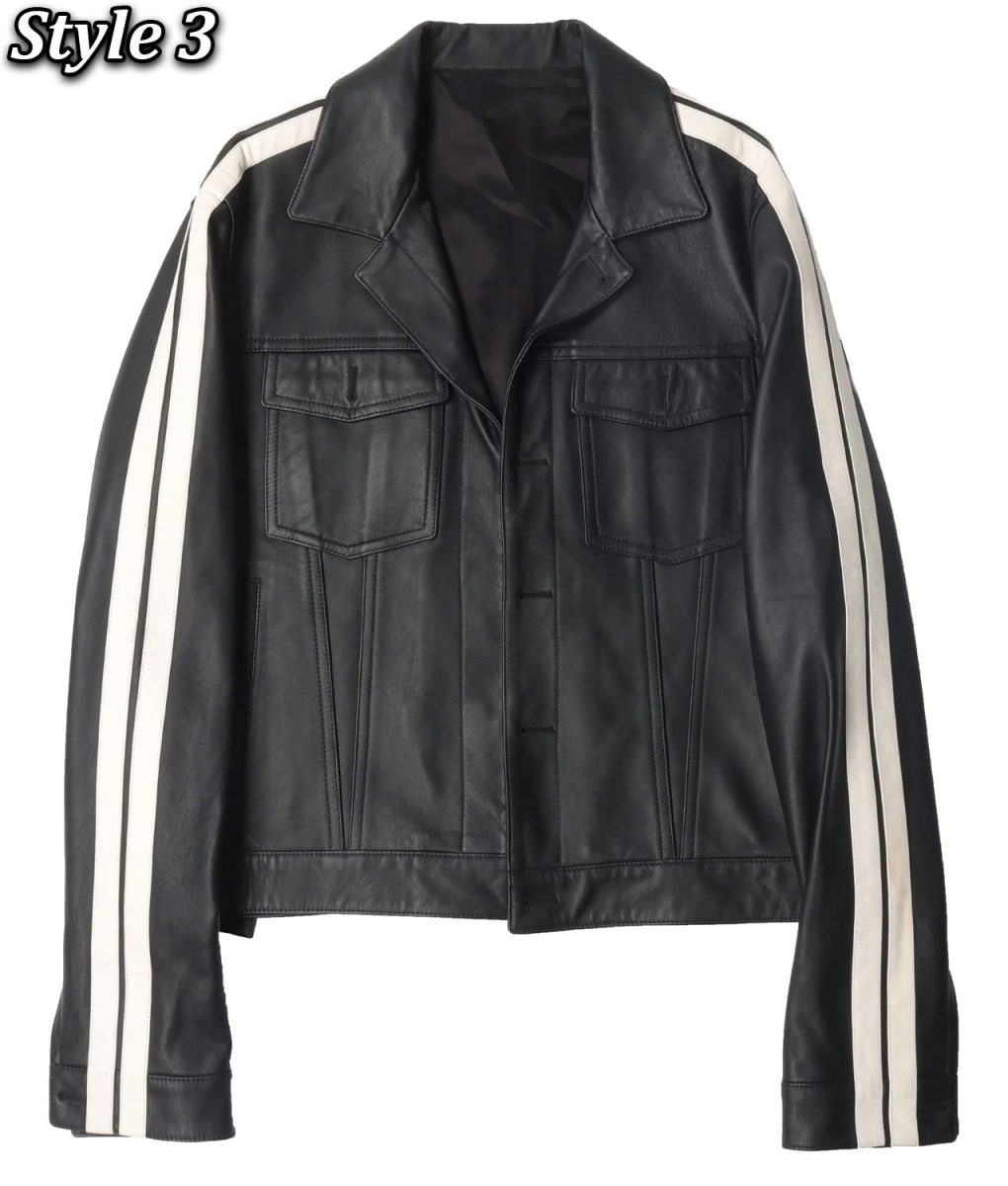 V Sample Striped Jacket - Image 3