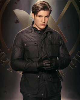 Kieron Moore Vampire Academy Belted Biker Jacket