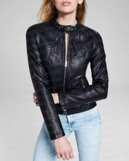 The Rookie Feds Jordana Brewster Leather Jacket