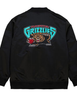 Vancouver Grizzlies Vintage Logo Lightweight Satin Jacket
