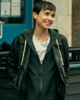 The Umbrella Academy Ellen Page Leather Jacket