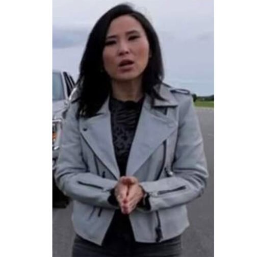 Vicky Nguyen The Today Show Leather Jacket - Image 8