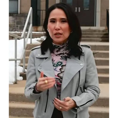 Vicky Nguyen The Today Show Leather Jacket - Image 2