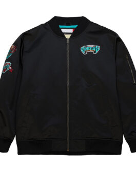 Vancouver Grizzlies Vintage Logo Lightweight Satin Jacket