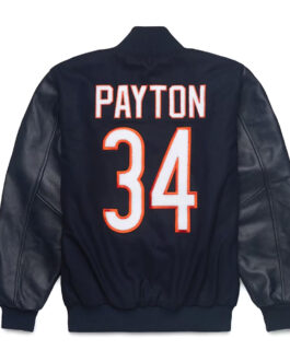 Walter Payton Navy Varsity Jacket