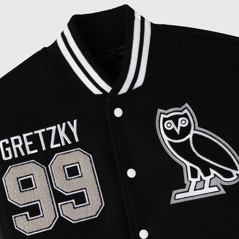 Gretzky The Great One OVO Varsity Jacket - Image 6