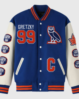 Gretzky The Great One OVO Varsity Jacket