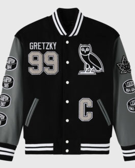 Gretzky The Great One OVO Varsity Jacket