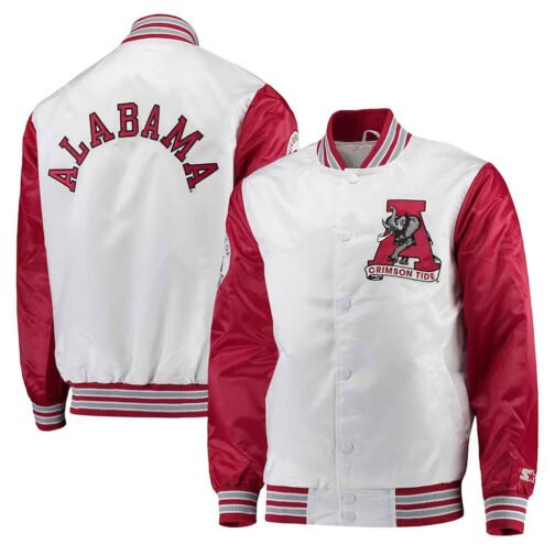 White/Crimson Alabama Crimson Tide The Legend Jacket - Image 3