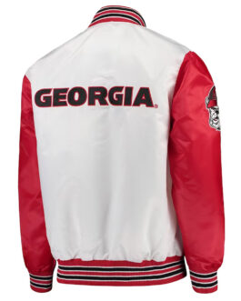 White/Red Georgia Bulldogs The Legend Jacket