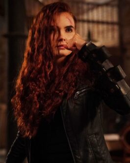 The Wicked Trilogy Anna Maiche Black Leather Jacket