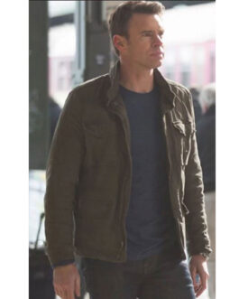 Scott Foley Whiskey Cavalier Green Cotton Jacket