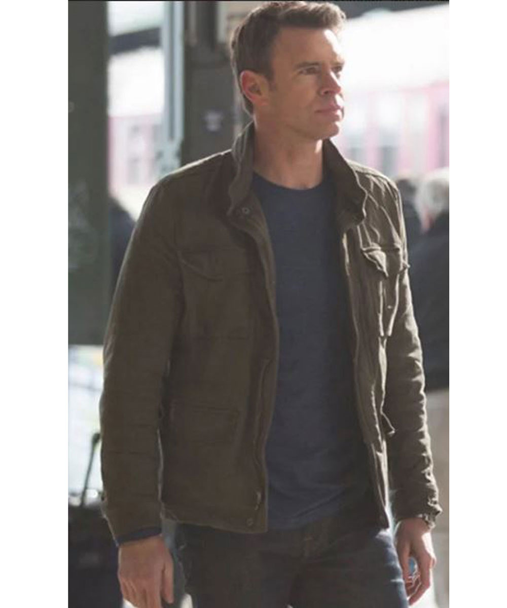 Scott Foley Whiskey Cavalier Green Cotton Jacket