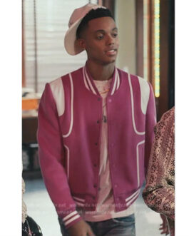 Jabari Banks Bel-Air Gamble Varsity Jacket