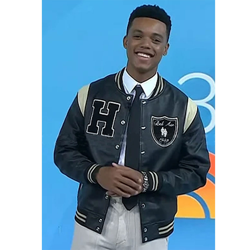Bel-Air Will Smith Varsity Leather Jacket - Image 8
