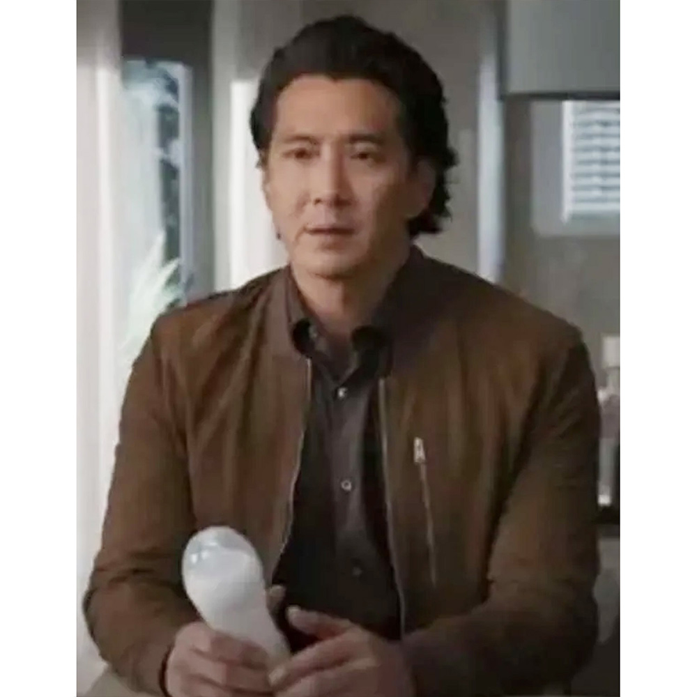 Will Yun Lee The Good Doctor Suede Jacket - Image 4