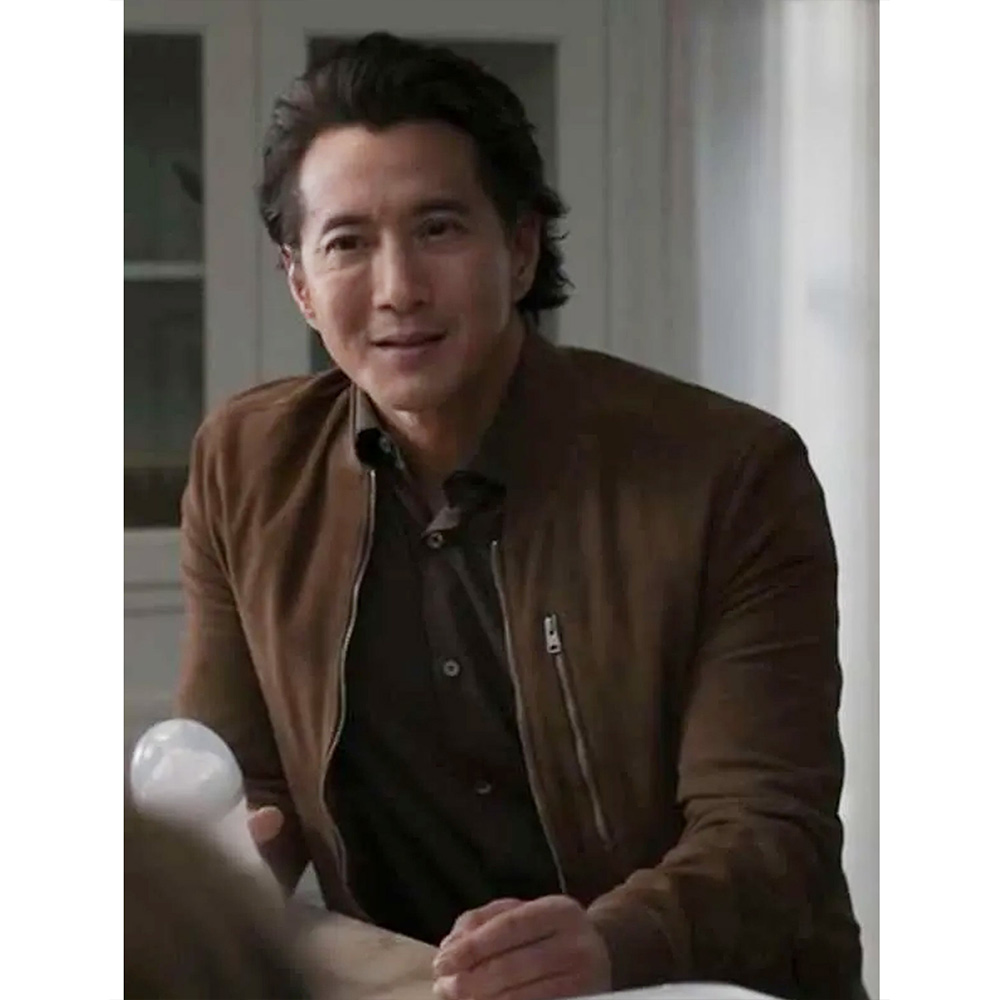 Will Yun Lee The Good Doctor Suede Jacket - Image 2