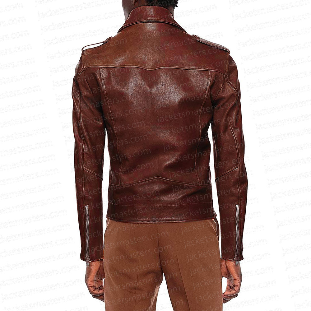 With Love Desmond Chiam Leather Jacket - Image 3