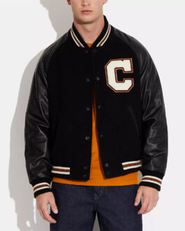 Coach Black Varsity Jacket