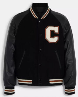 Coach Black Varsity Jacket