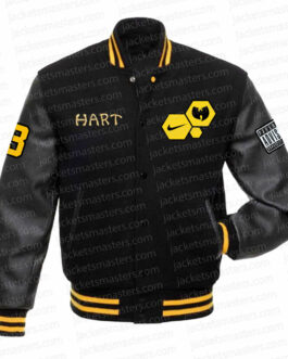 Wu-Tang Hart Black Varsity Jacket