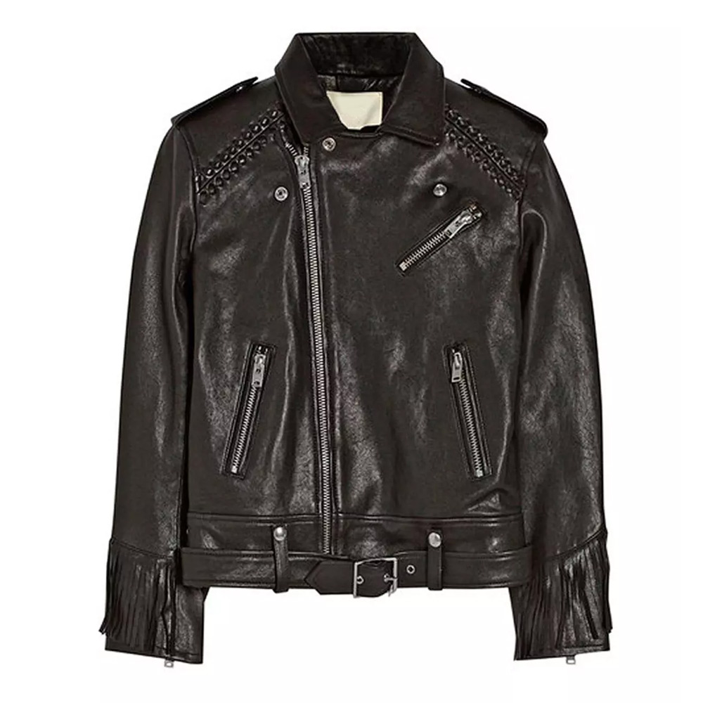 Wynonna Earp Melanie Scrofano Leather Jacket - Image 6
