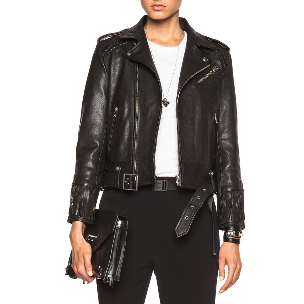 Wynonna Earp Melanie Scrofano Leather Jacket - Image 3