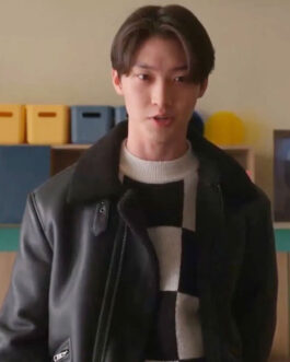 XO Kitty Sang Heon Lee Leather Jacket