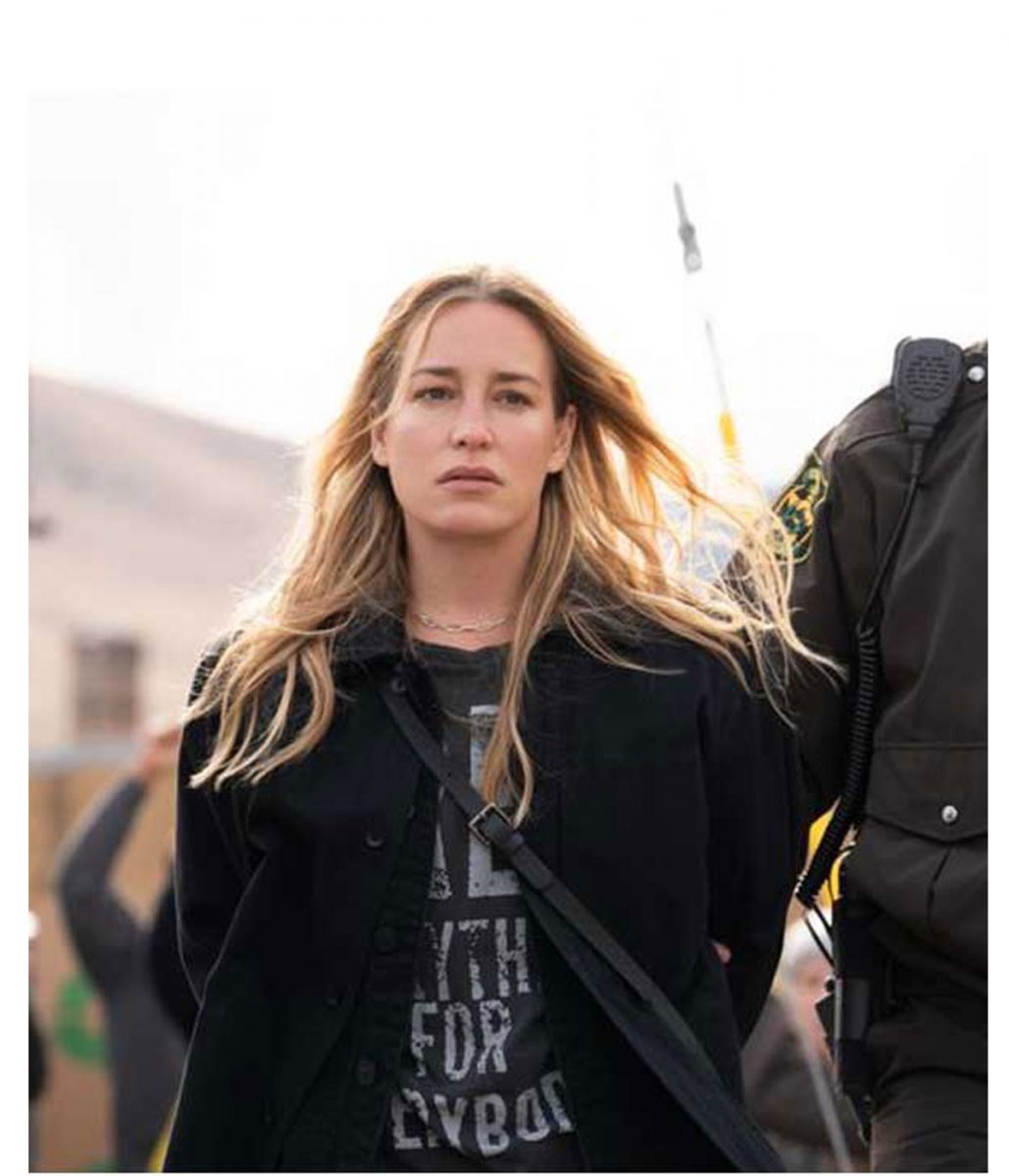 Yellowstone S04 Piper Perabo Cotton Jacket - Image 4