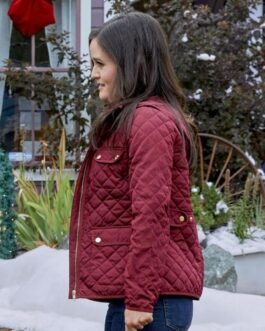 Danica Mckellar You Me & The Christmas Trees Quilted Jacket