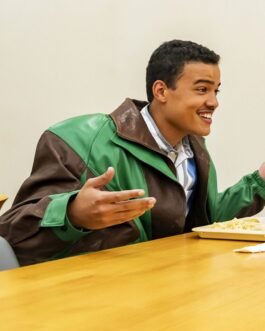 Young Rock Bradley Constant Leather Jacket