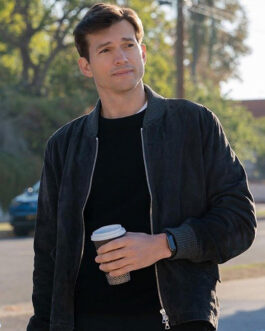 Ashton Kutcher Your Place or Mine Bomber Jacket