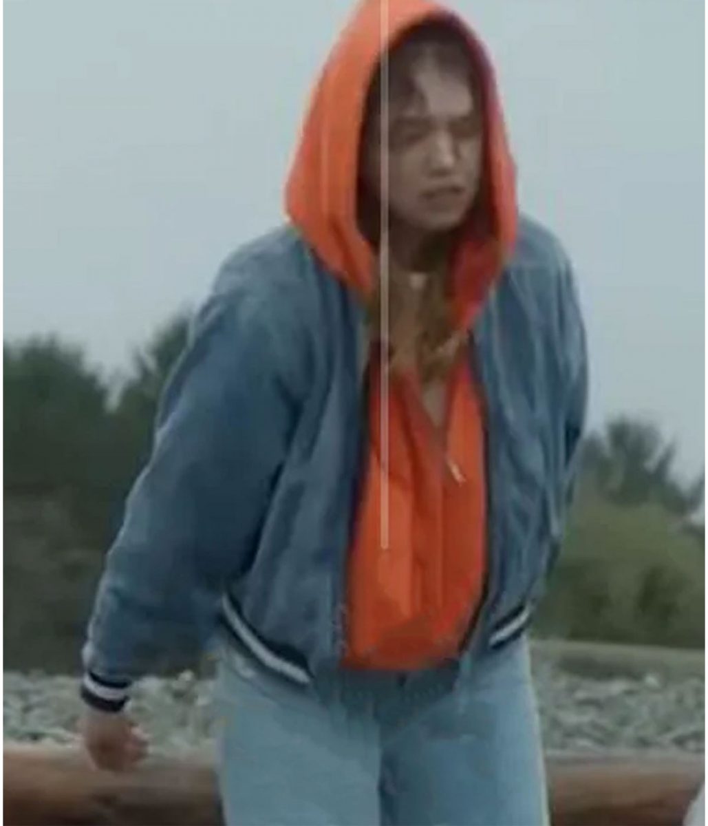 Fakes Emilija Baranac Blue Denim Jacket - Image 2