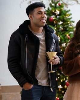 Chad Savage 12 Dates of Christmas Leather Jacket