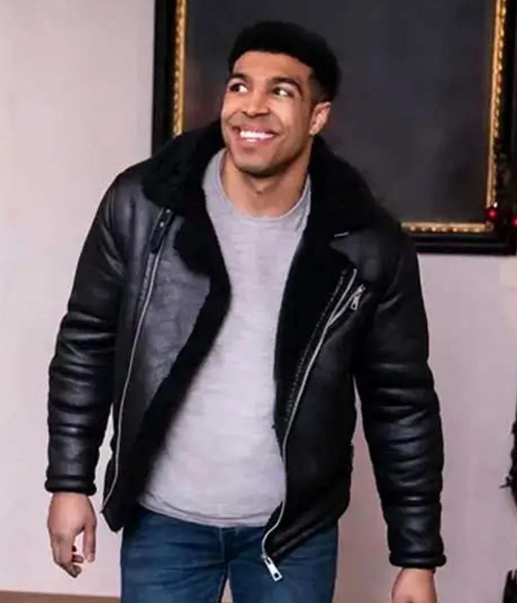 Chad Savage 12 Dates of Christmas Leather Jacket