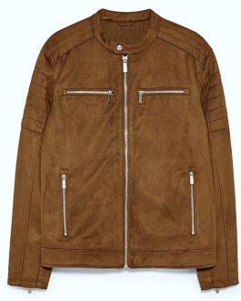 Garrett Marcantel 12 Dates of Christmas Suede Jacket