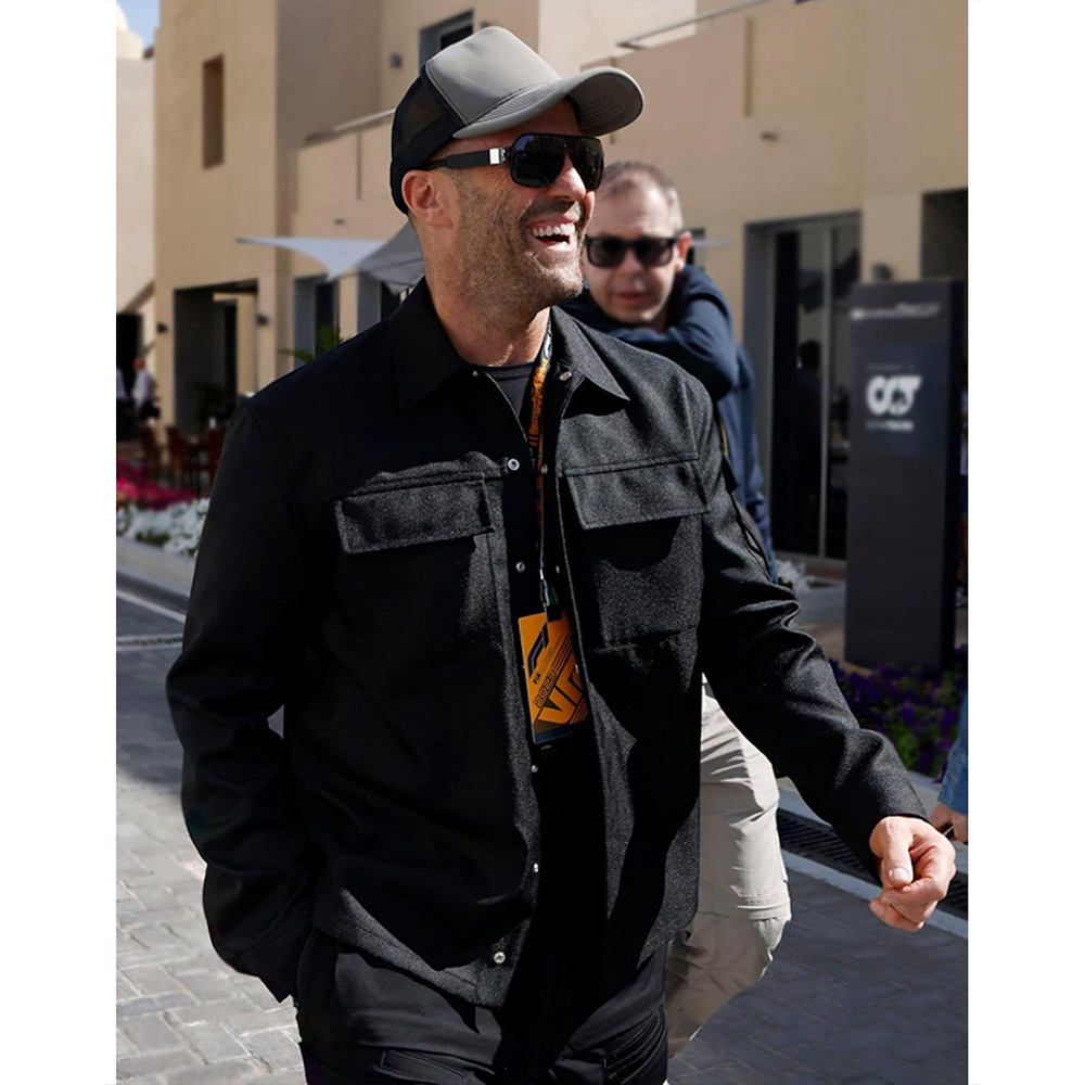 Jason Statham Abu Dhabi F1 Jacket - Image 4