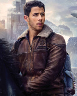 Jumanji The Next Level Alex Seaplane Leather Jacket