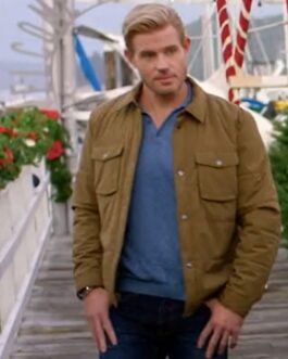 Nantucket Noel Trevor Donovan Cotton Green Jacket