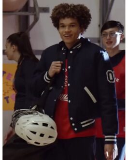 Armani Jackson Honor Society Varsity Black Jacket