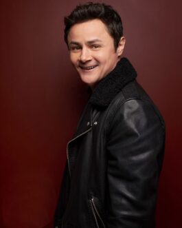 Arturo Castro Dating and New York Jacket with Fur Collar