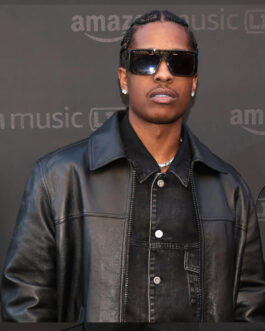 Asap Rocky Bomber Leather Jacket