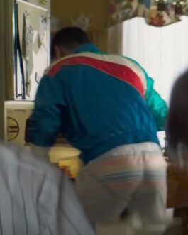 The Exchange Avan Jogia Blue Track Jacket