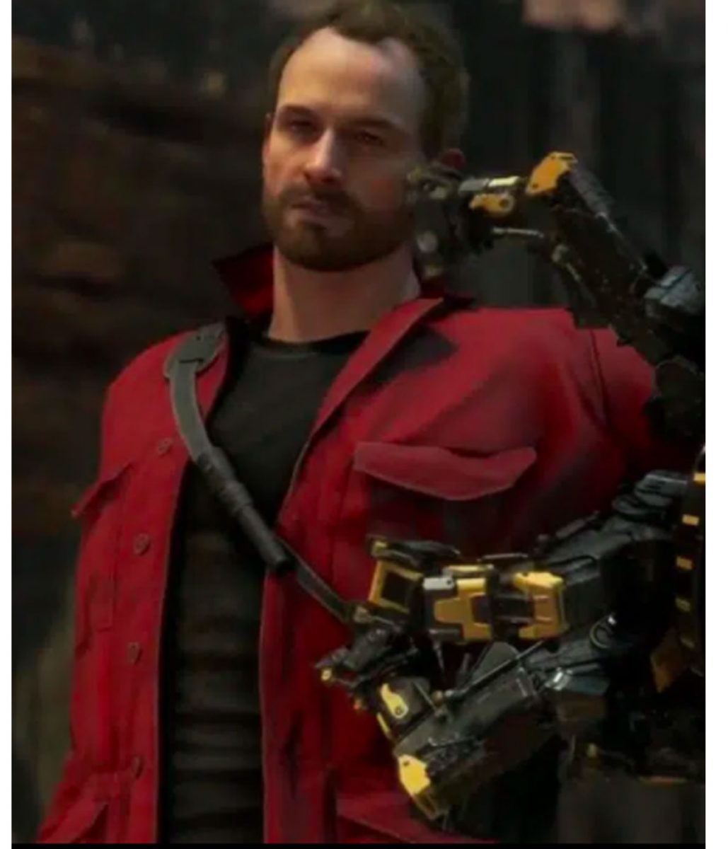 Hank Pym Avengers Red Cotton Jacket - Image 5