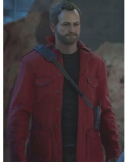 Hank Pym Avengers Red Cotton Jacket