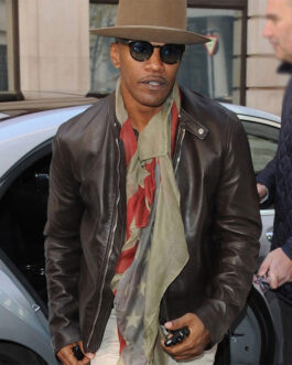 Jamie Foxx Back in Action Leather Jacket