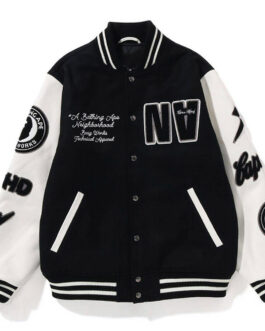 Bape NBHD Varsity Jacket