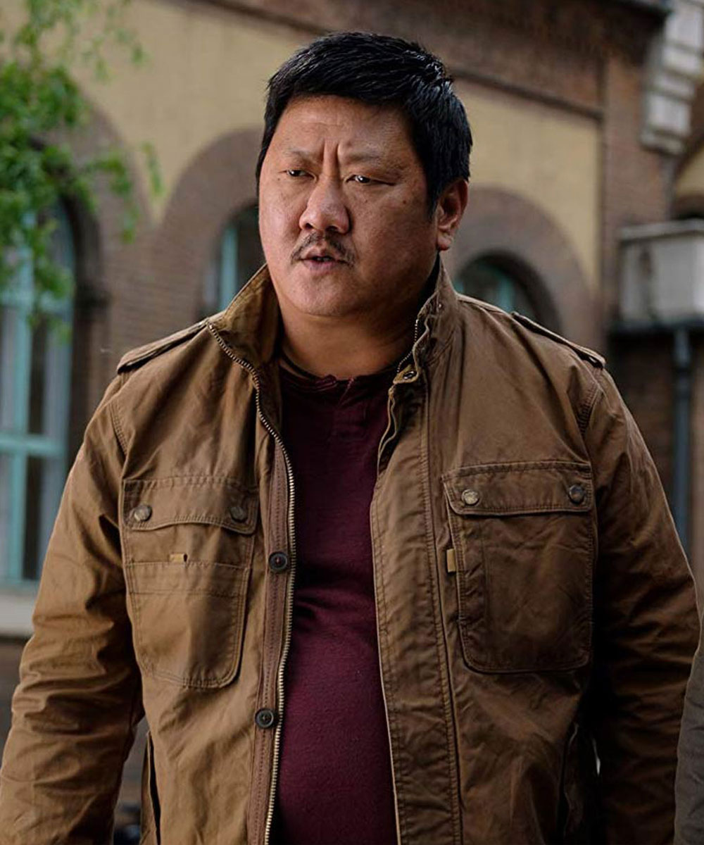 Gemini Man Benedict Wong Brown Jacket - Image 4