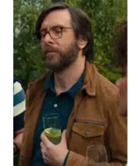 Based on a True Story Chris Messina Suede Jacket